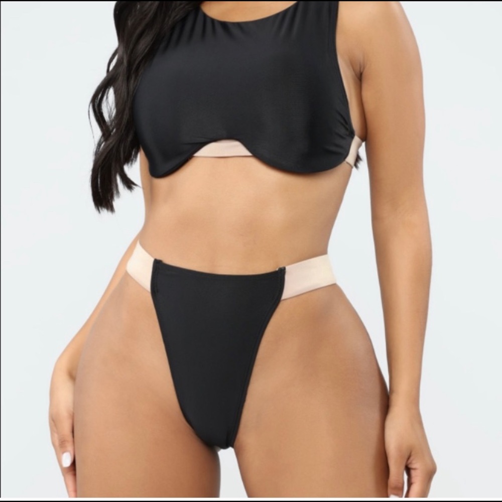 High waist cheeky bikini - NWT